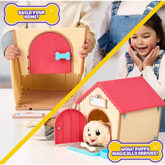 Little Live Pets My Puppy Interactive Plush Toy & Kennel. 25+ Sounds & Reactions - Picture 3 of 7